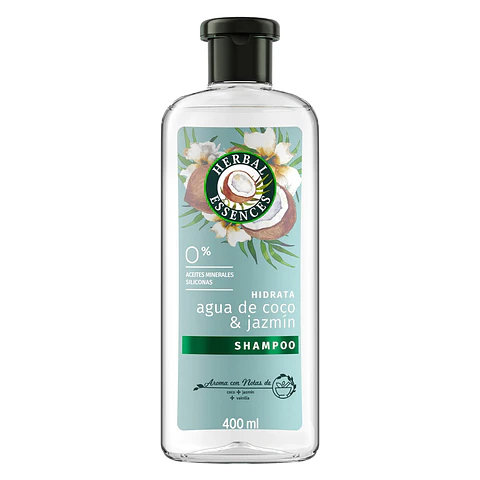 Shampoo Herbal Essences Agua de Coco ( 2 x 400 ML )