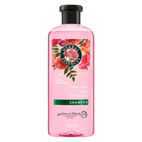 Shampoo Herbal Essences Rosa Mosqueta ( 2 x 400 ML )