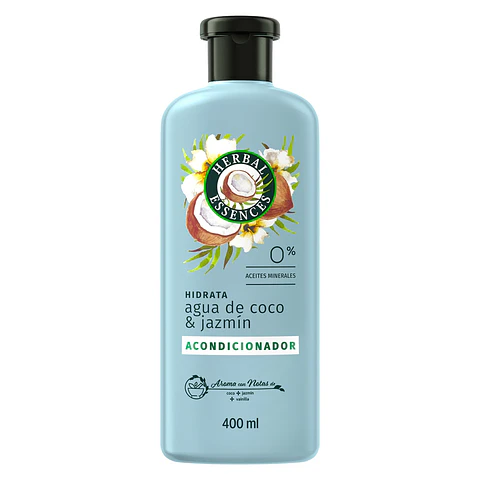 Acondicionador Herbal Essences Agua de Coco ( 2 x 400 ML )