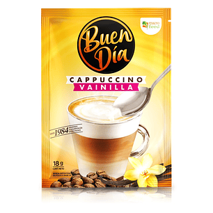 Café Cappuccino Vainilla Buen Día ( 10 x 18 G )