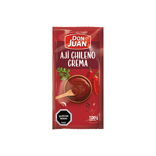 Ají Crema Sachet Don Juan ( 18 x 100 G )