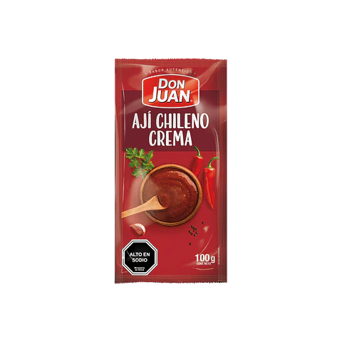 Ají Crema Sachet Don Juan ( 18 x 100 G )