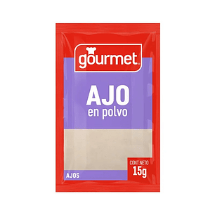 Ajo en Polvo Gourmet ( 5 x 15 G )