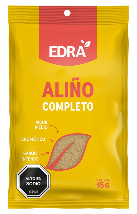 Aliño Completo Edra ( 5 x 15 G ) 1