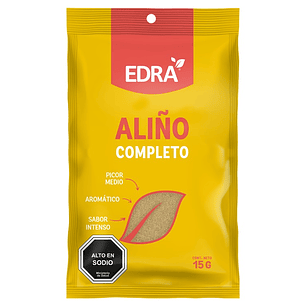 Aliño Completo Edra ( 5 x 15 G )