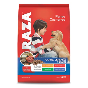 Alimento Perro Cachorro Carne Raza ( 3 x 1.5 KG )