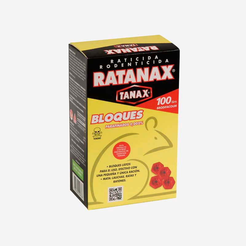 Raticida Bloque Ratanax ( 2 x 100 G ) 1