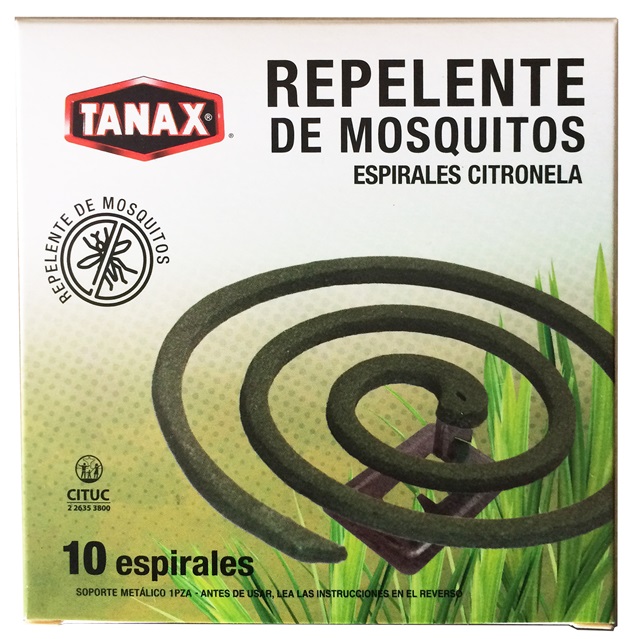 Repelente de Mosquitos Citronella Tanax ( 2 x 10 UD ) 1