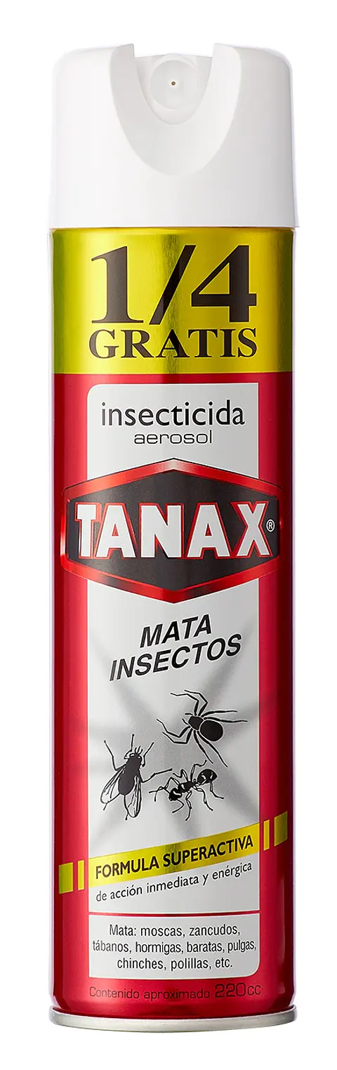Insecticida Aerosol Mata Insecto Tanax ( 3 x 220 ML )