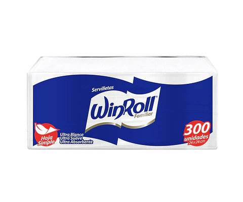 Servilletas de Cóctel Winroll ( 3 x 300 UD )