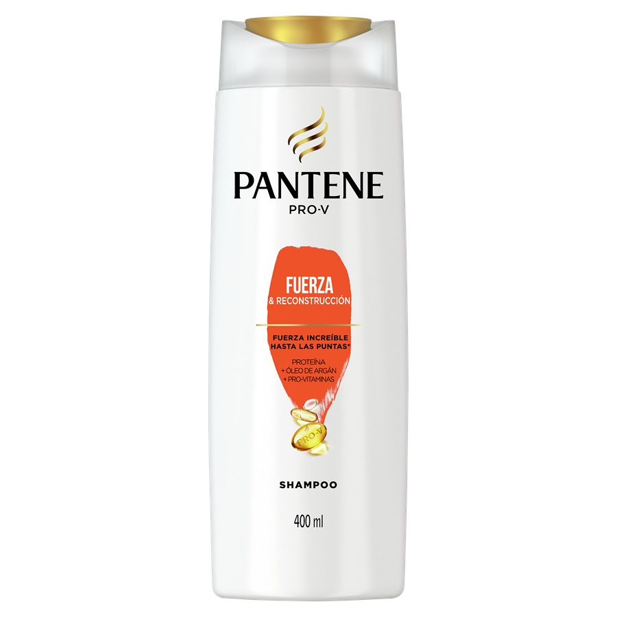 Shampoo Pantene Fuerza Reconstrucción ( 2 x 400 ML ) 1
