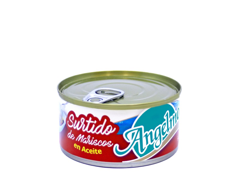 Surtido de Mariscos en Aceite Angelmó ( 3 x 190 G ) 1