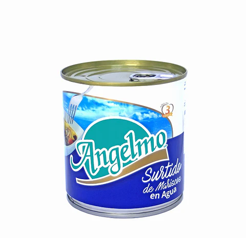 Surtido de Mariscos Angelmó Agua ( 3 x 425 G )