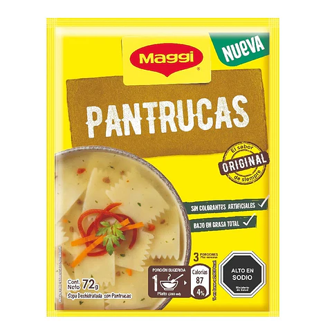 Sopa Maggi Pantrucas ( 15 UD )