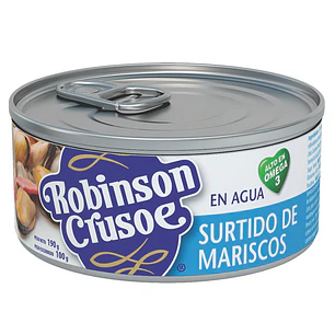 Surtido de Mariscos Robinson Crusoe Agua ( 3 x 190 G )