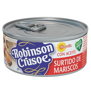 Surtido de Mariscos Robinson Crusoe Aceite ( 3 x 190 G )