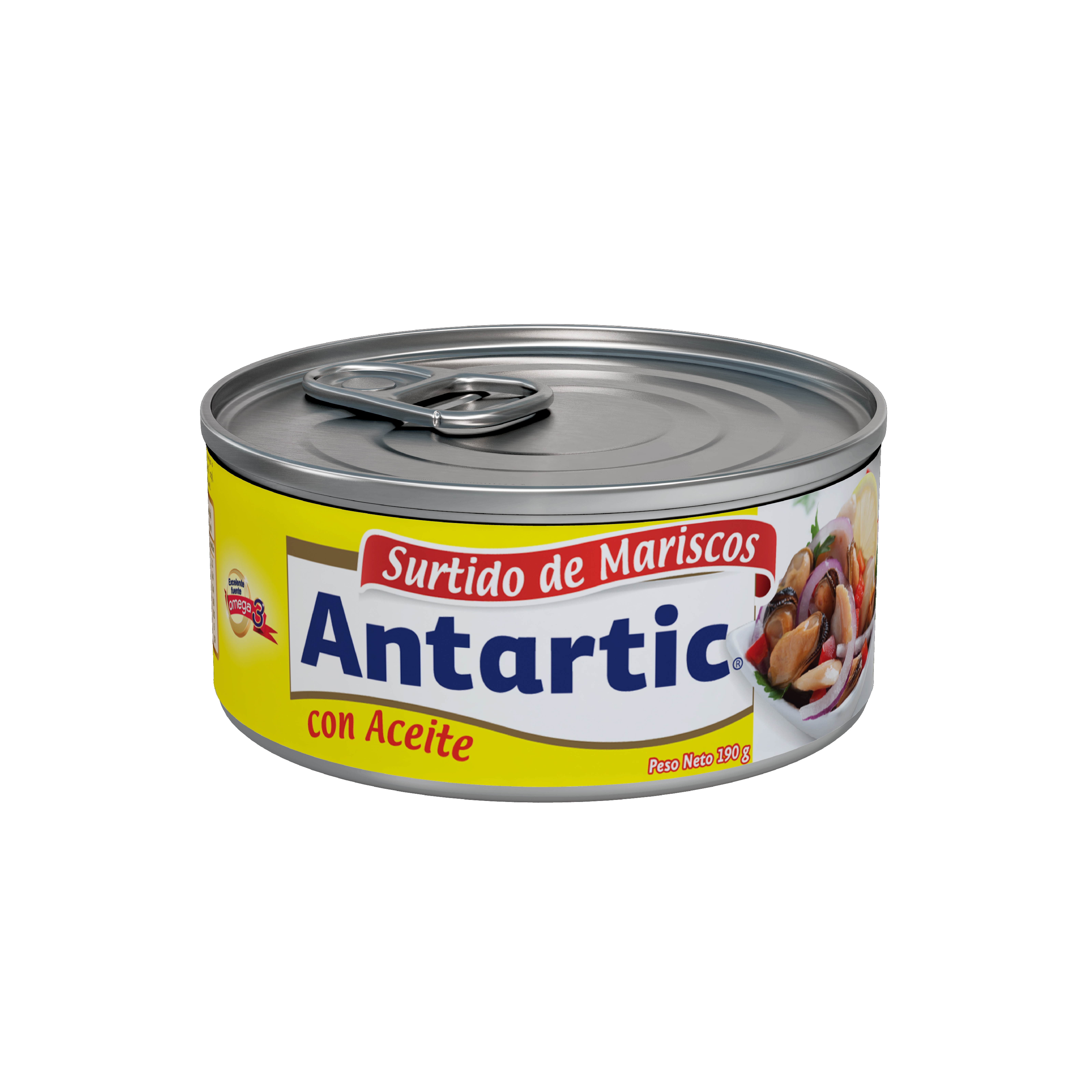 Surtido de Marisco Antartic Aceite ( 3 x 190 G ) 1