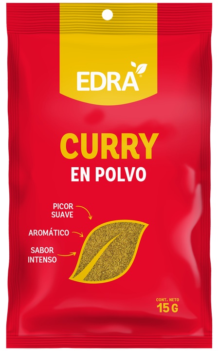 Curry en Polvo Edra ( 5 x 15 G ) 1
