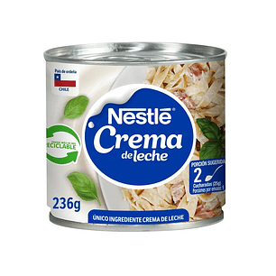 Crema de Leche Nestle Tarro ( 3 x 236 G )