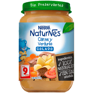 Colados Nestlé Carne Verduras ( 6 x 215 G )