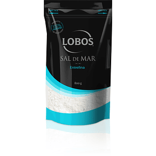 Sal de Mar Entrefina Lobos Doypack ( 3 x 800 G )