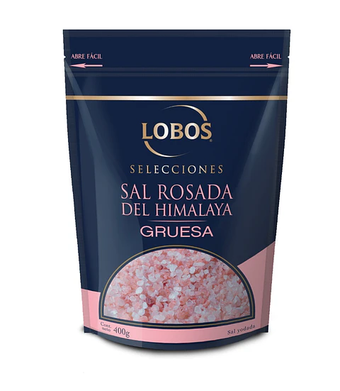 Sal Gruesa Rosada del Himalaya Doypack ( 2 x 400 G )