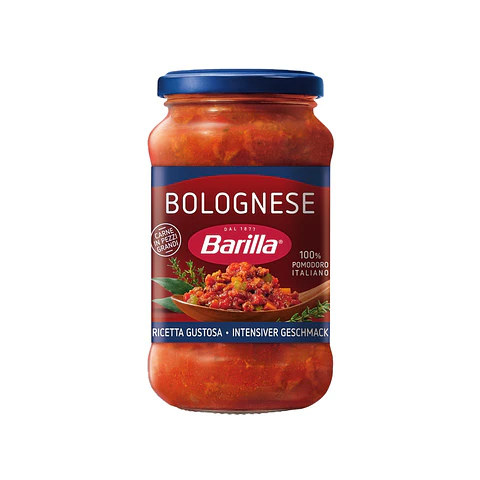 Salsa de Tomates Barilla Boloñesa ( 400 G )