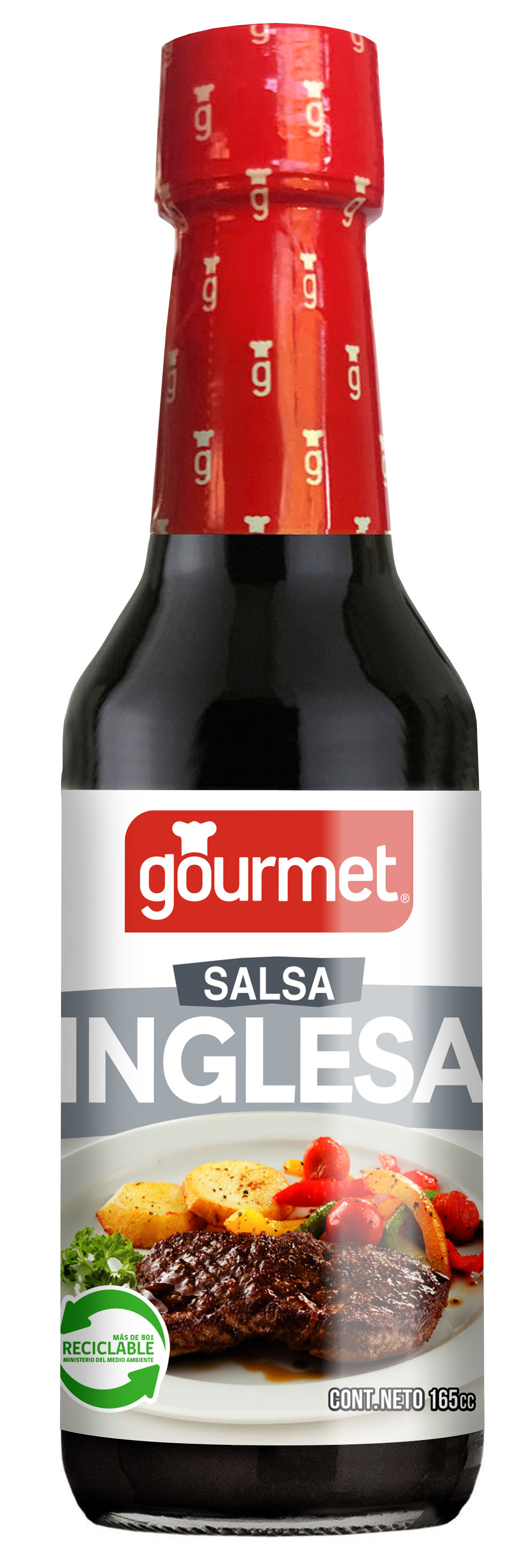 Salsa Inglesa Gourmet ( 3 x 165 ML ) 1