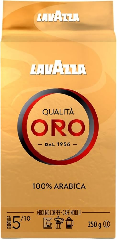 Café de Grano Molido Lavazza Qualita Oro Bloque ( 250 G ) 1