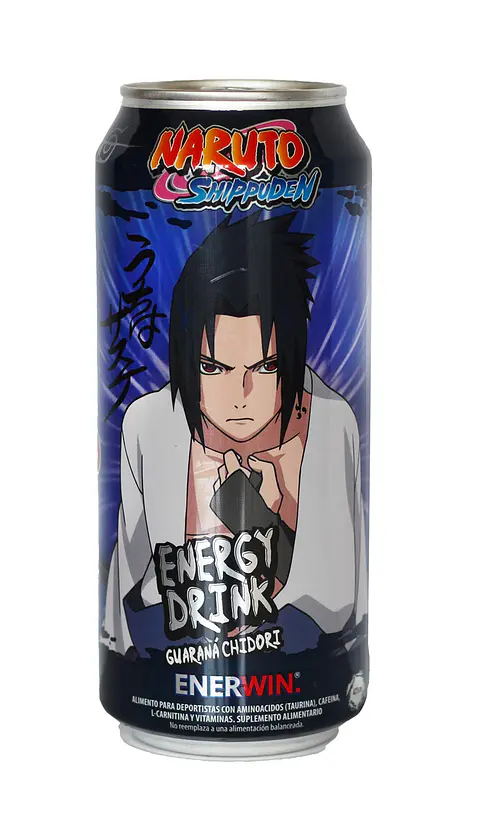 Bebida Energética Enerwin Naruto Guaraná ( 2 x 473 ML )