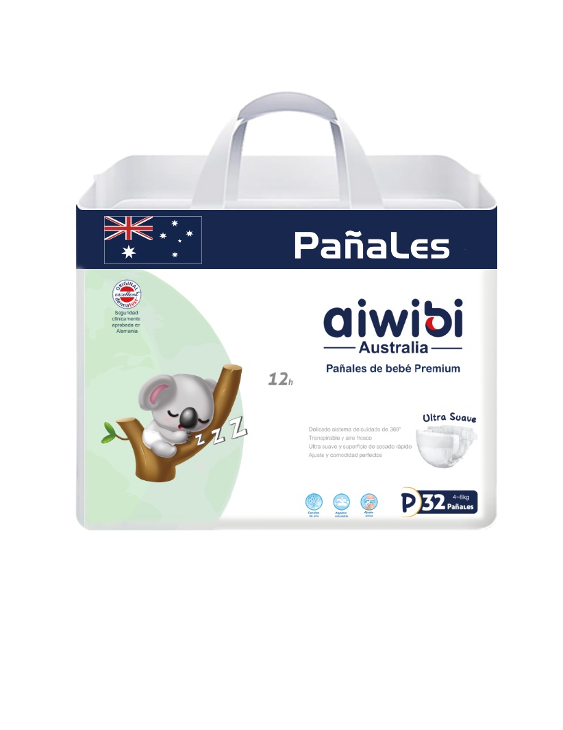 Pañal Aiwibi Premium P ( 32 Pañales ) 1