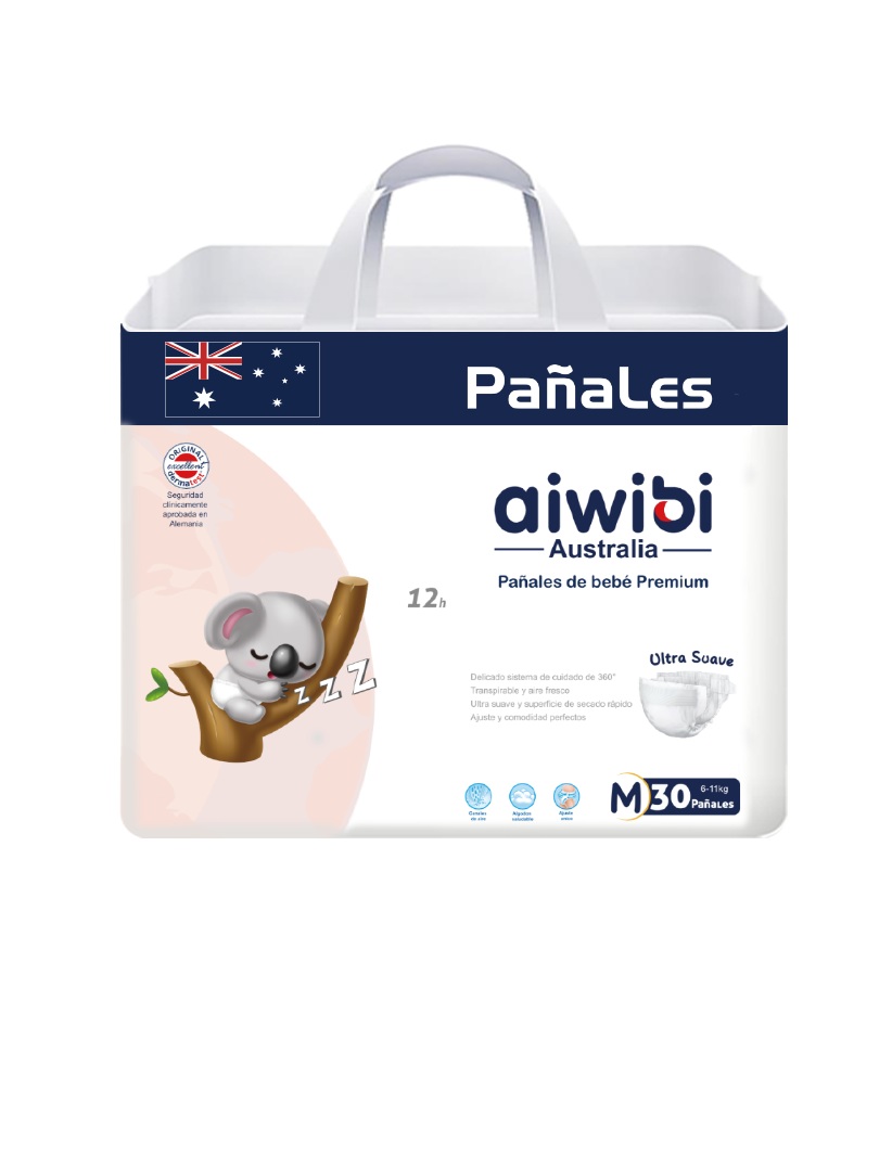 Pañal Aiwibi Premium M ( 30 Pañales ) 1