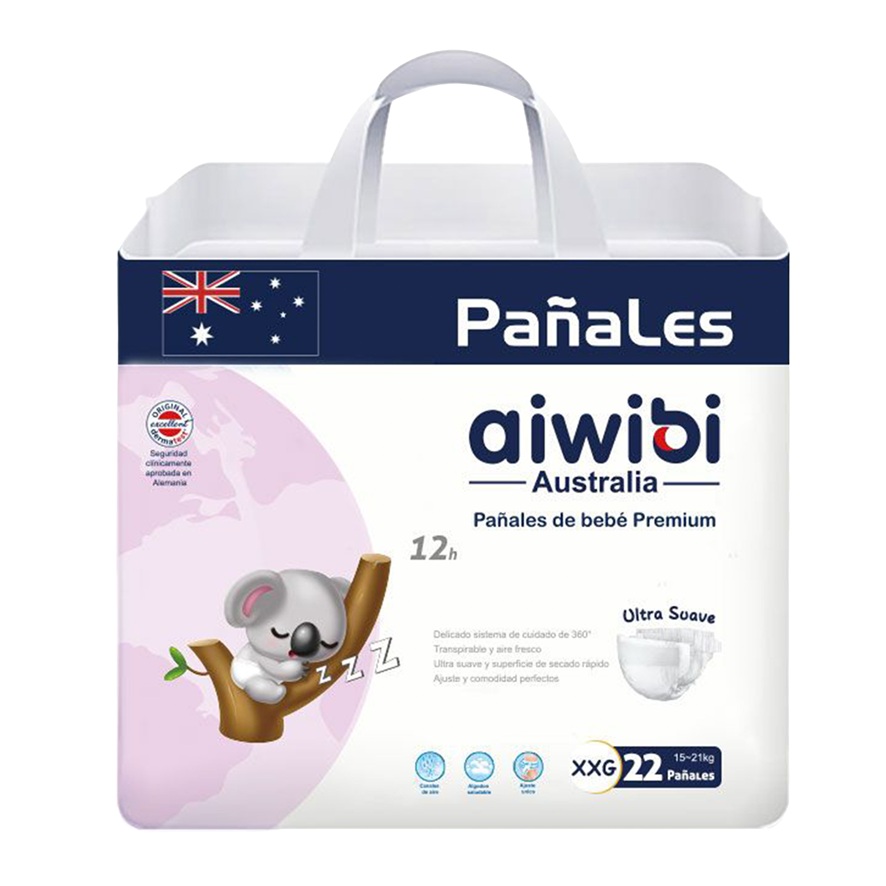 Pañal Aiwibi Premium XXG ( 22 Pañales ) 1