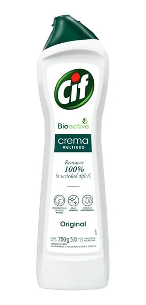 Limpiador en Crema Multiuso Original Cif ( 3 x 750 G )