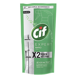Limpiador de Baño Cif Recarga Doypack ( 3 x 450 ML )