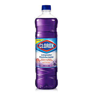 Limpiador Desinfectante Clorox  Lavanda ( 3 x 900 ML )