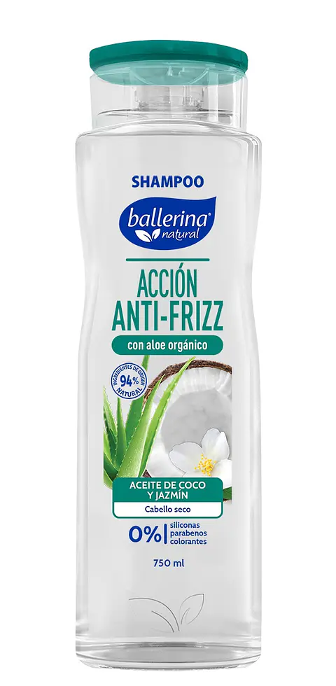 Shampoo Ballerina Coco Jazmín Botella ( 2 x 750 ML )