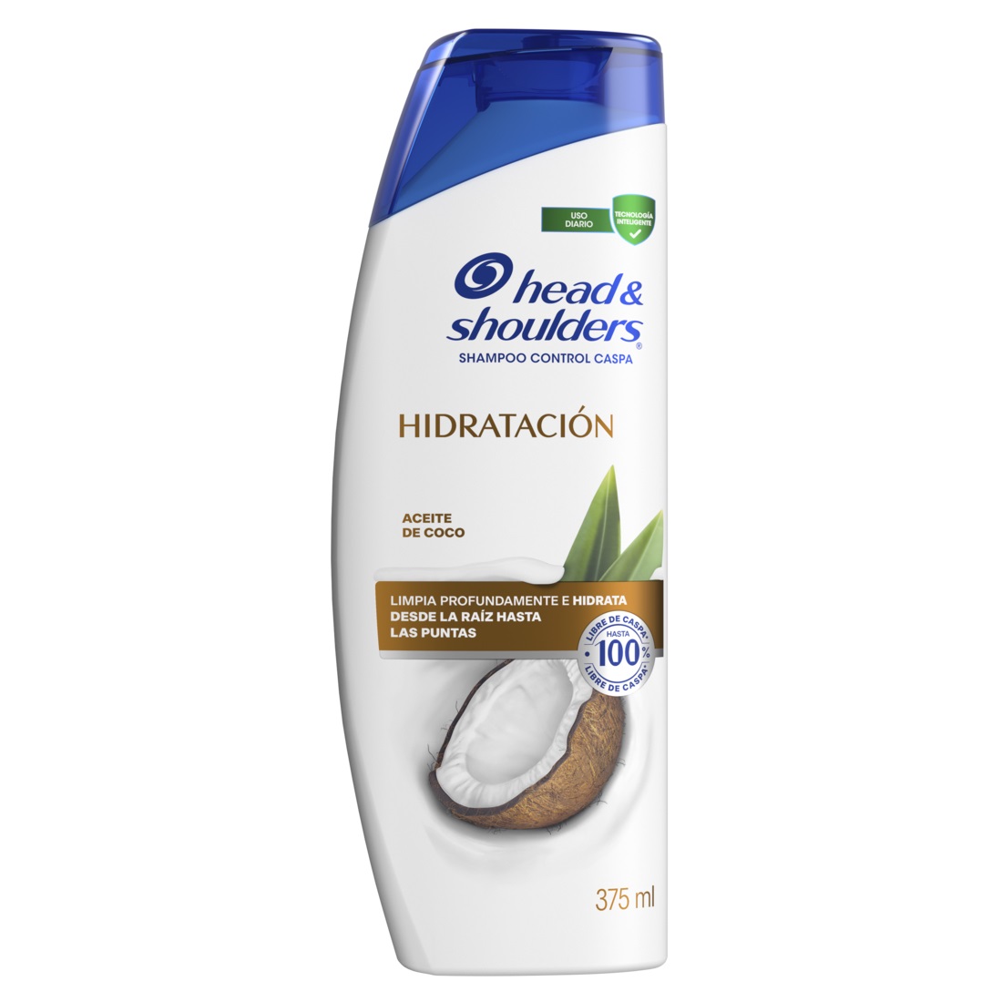Shampoo Head & Shoulders Hidratación ( 2 x 375 ML ) 1