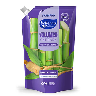 Shampoo Ballerina Doypack Volumen ( 2 x 750 ML )