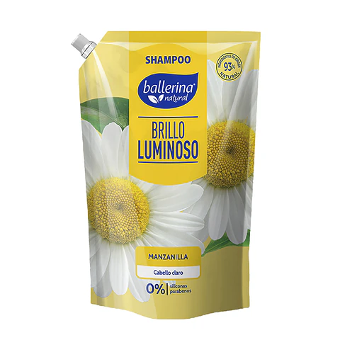 Shampoo Ballerina Doypack Manzanilla ( 2 x 750 ML )