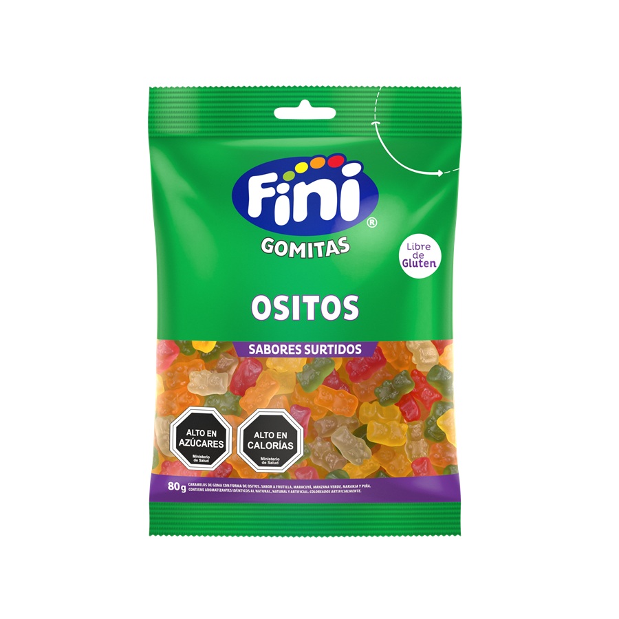 Gomitas Fini Ositos Dulces ( 4 x 80 G ) 1