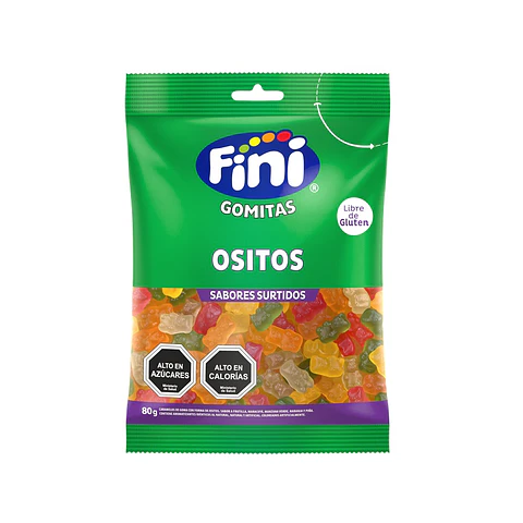 Gomitas Fini Ositos Dulces ( 4 x 80 G )