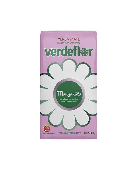 Yerba Mate Verdeflor Manzanilla ( 3 x 500 G )