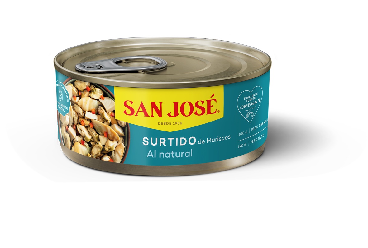 Surtido de Mariscos San José Agua ( 3 x 190 G ) 1