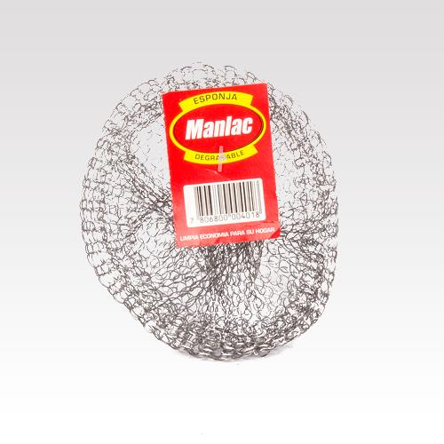 Esponja de Acero Manlac ( 10 UD ) 1