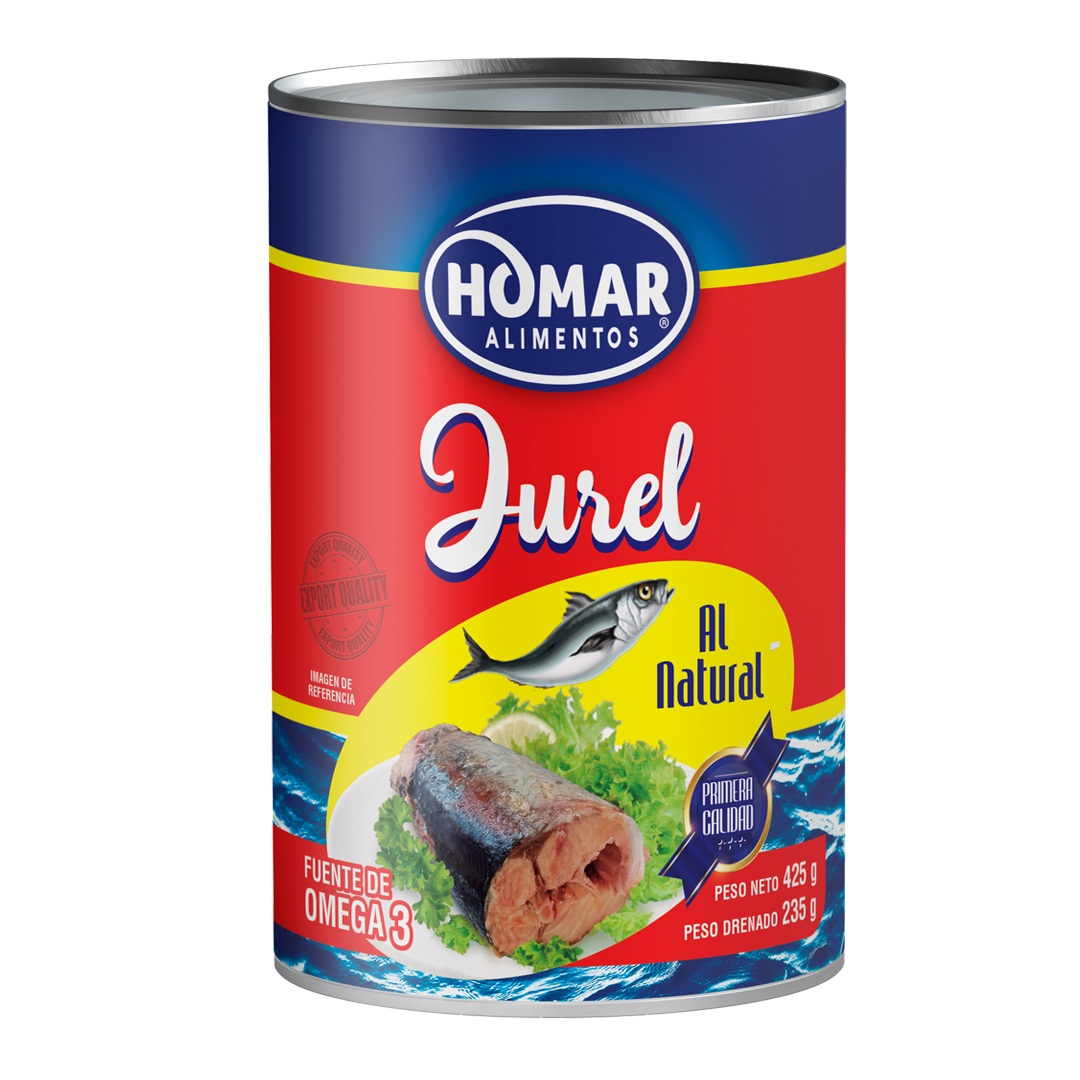 Jurel Homar Natural ( 3 x 425 G ) 1