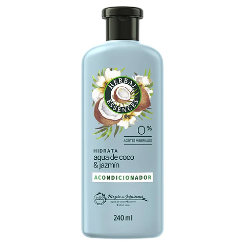 Acondicionador Herbal Essences Agua de Coco ( 2 x 240 ML )