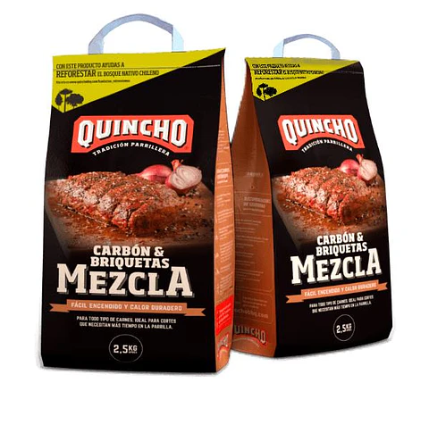 Carbón Mezcla Quincho ( 2.5 KG )