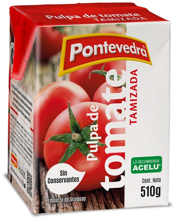 Pulpa de Tomates Pontevedra ( 3 x 510 G ) 1
