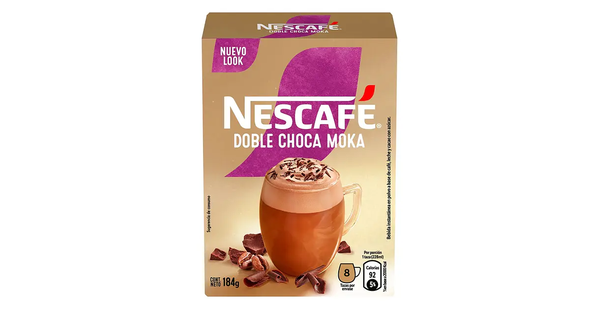 Nescafé Doble Choca Moka ( 8 Sobres )
